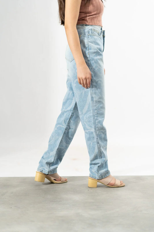 Retro Denim - Light Blue